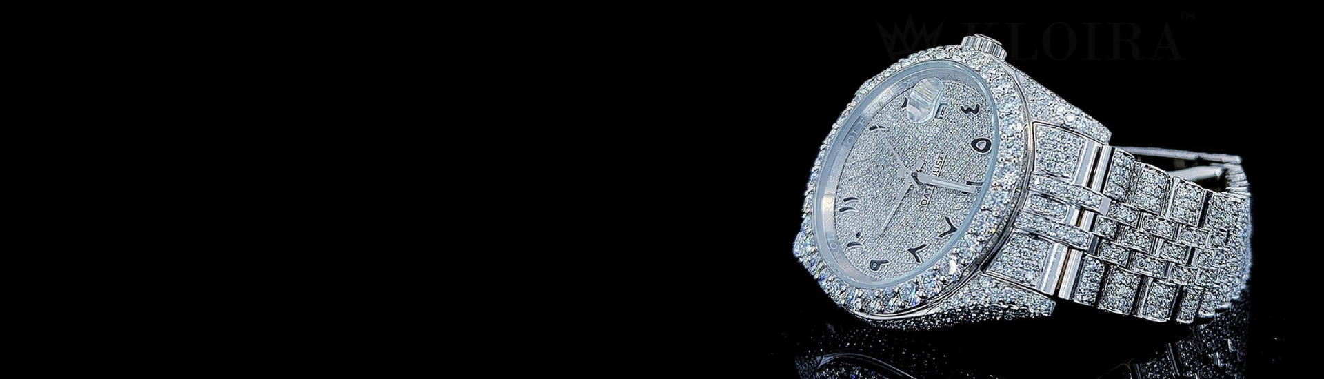 Moissanite Rolex Watch