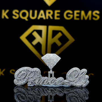 DiamondPrincess Moissanite Pendent
