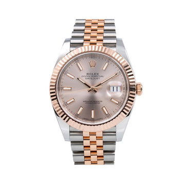 Two Tone Rolex DateJust Sundust Dial
