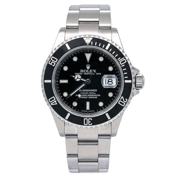 Rolex Submariner Date Black Dial With Stainless Steel Oyster Bracelet