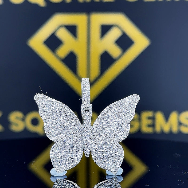 Flutter Grace Moissanite Pendant