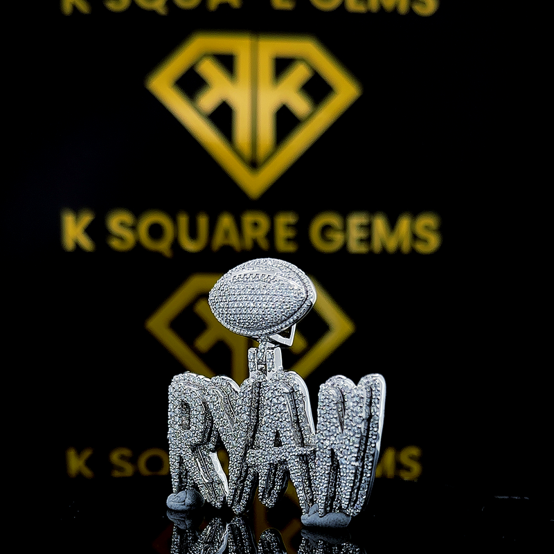 RyanRush 5.61 Ct Moissanite Pendant