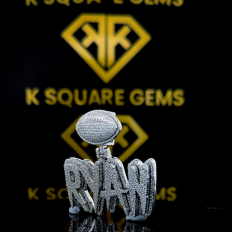 RyanRush 5.61 Ct Moissanite Pendant