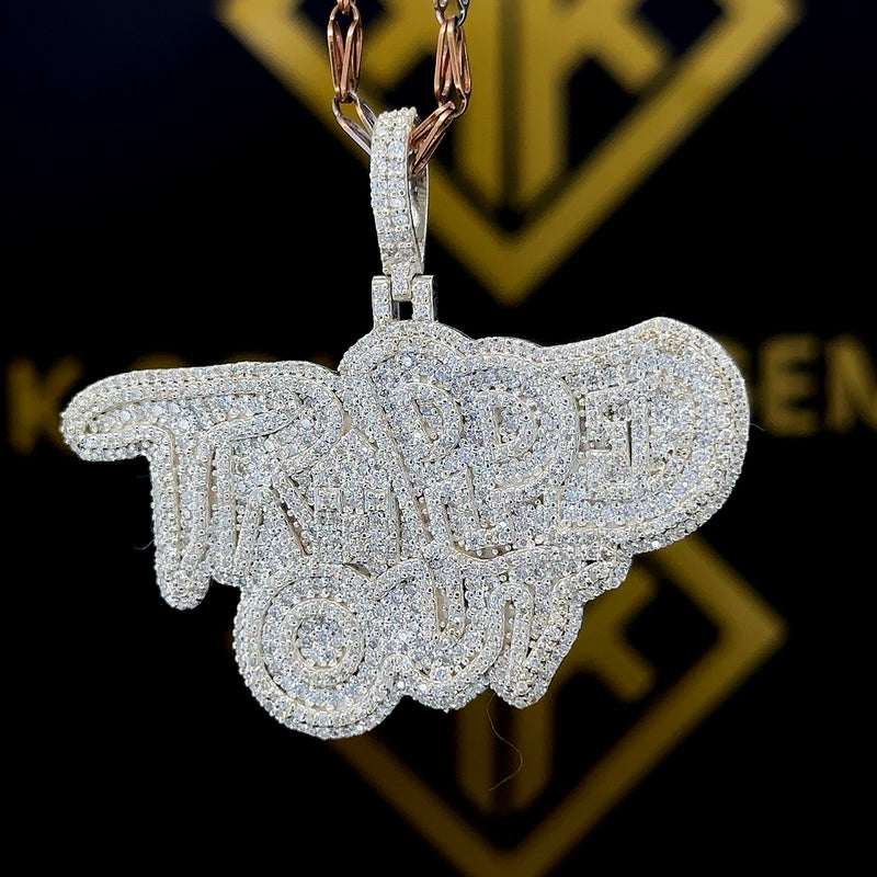 TrappedX VVS1 Moissanite Pendant