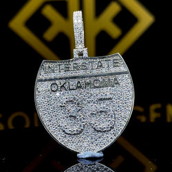 Interstate I-35 Pendant