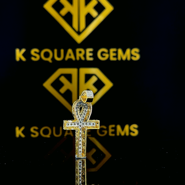 Eternal Key Moissanite Pendant