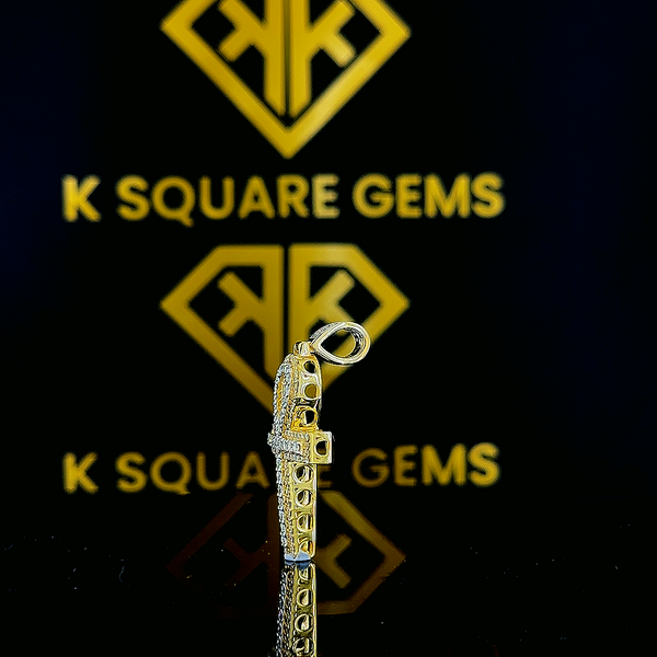 Eternal Key Moissanite Pendant