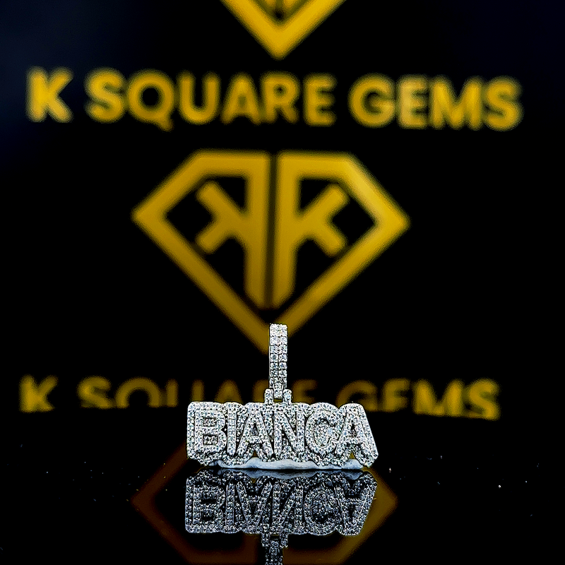 Bianca Bold Moissanite Pendant