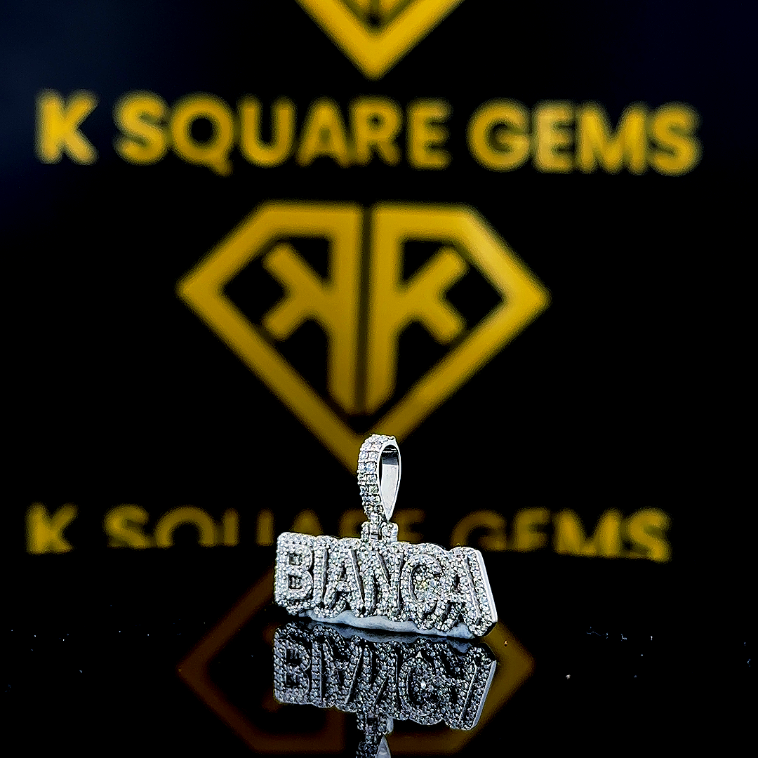 Bianca Bold Moissanite Pendant