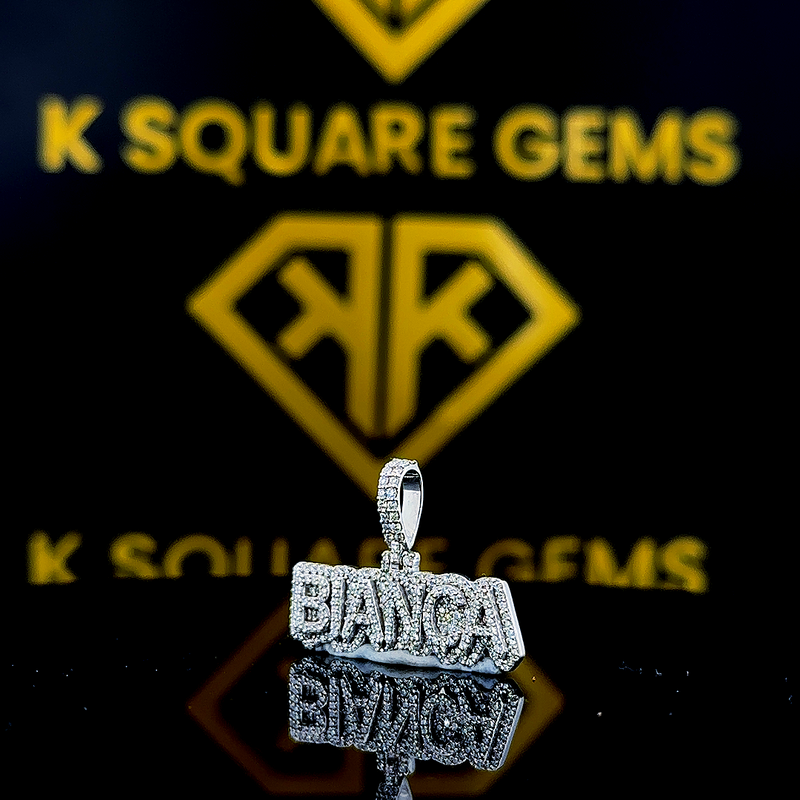 Bianca Bold Moissanite Pendant