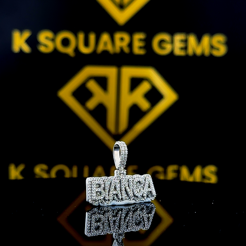 Bianca Bold Moissanite Pendant