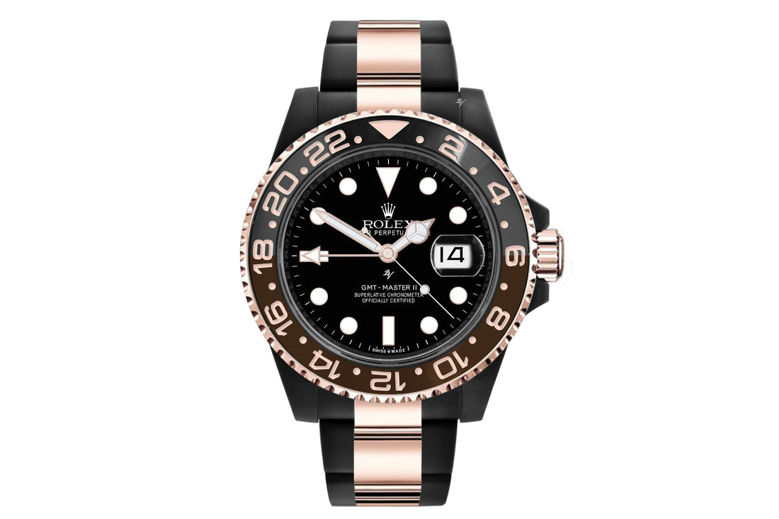 Rolex GMT-Master II Two Tone Watch Front View
