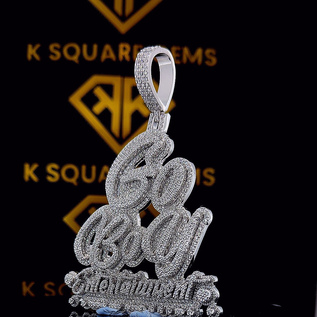 GlimmerGroove Moissanite Pendent