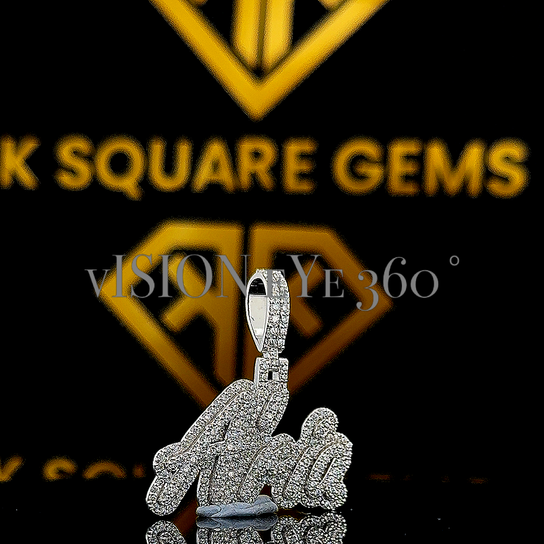 RebelGlitz Moissanite Pendent
