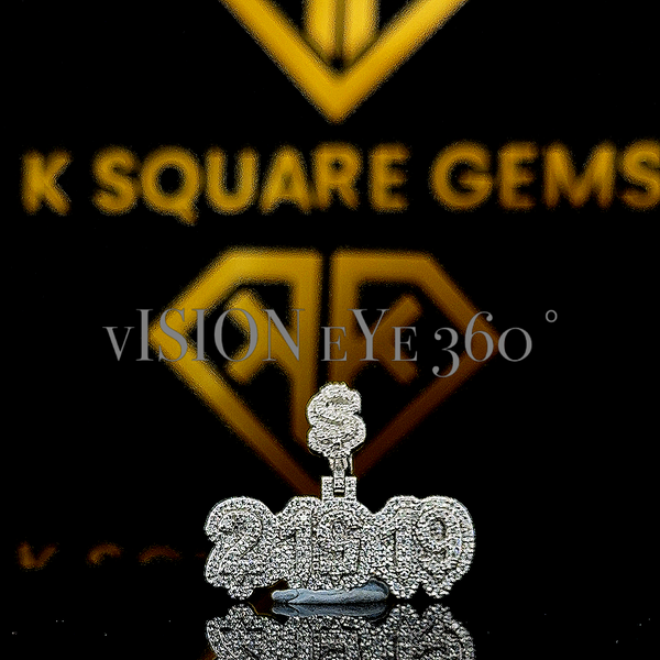 GlitzMogul Moissanite Pendent