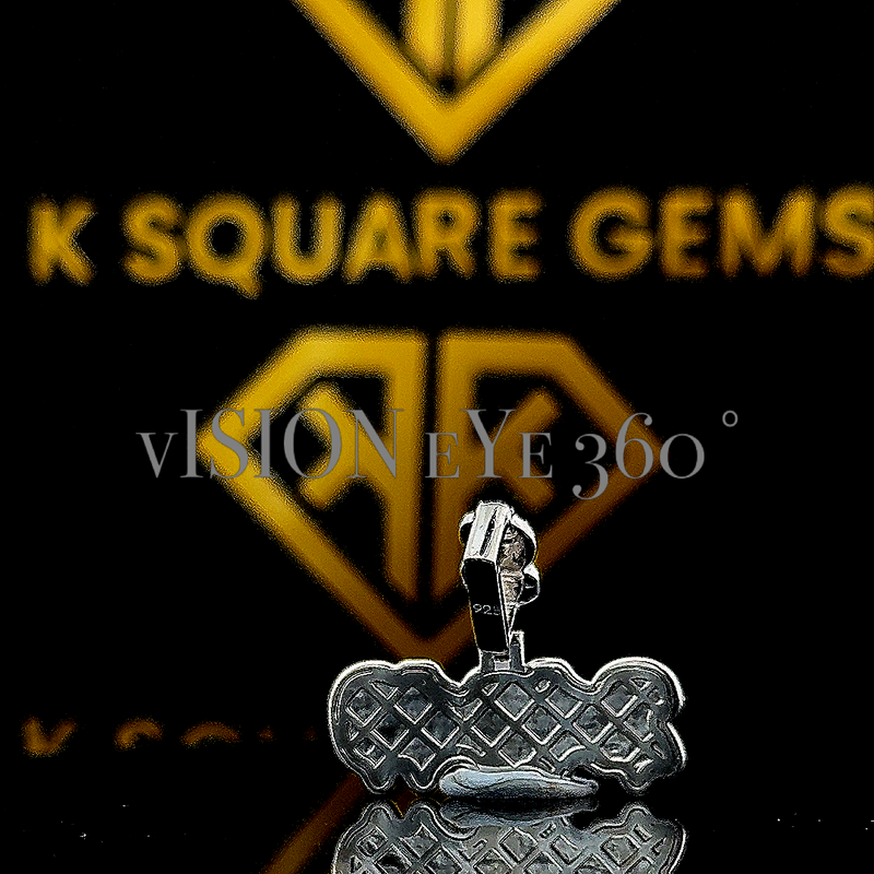 GlitzMogul Moissanite Pendent