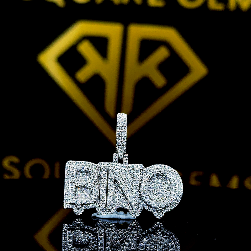 BINO Moissanite Pendent