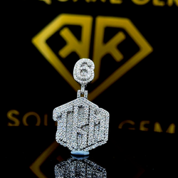 TKM Moissanite Pendent