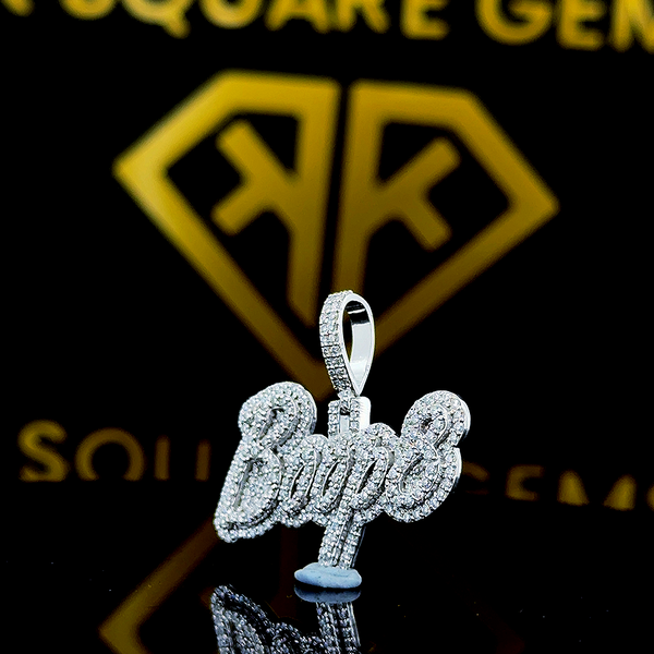 Boop8 Moissanite Pendent