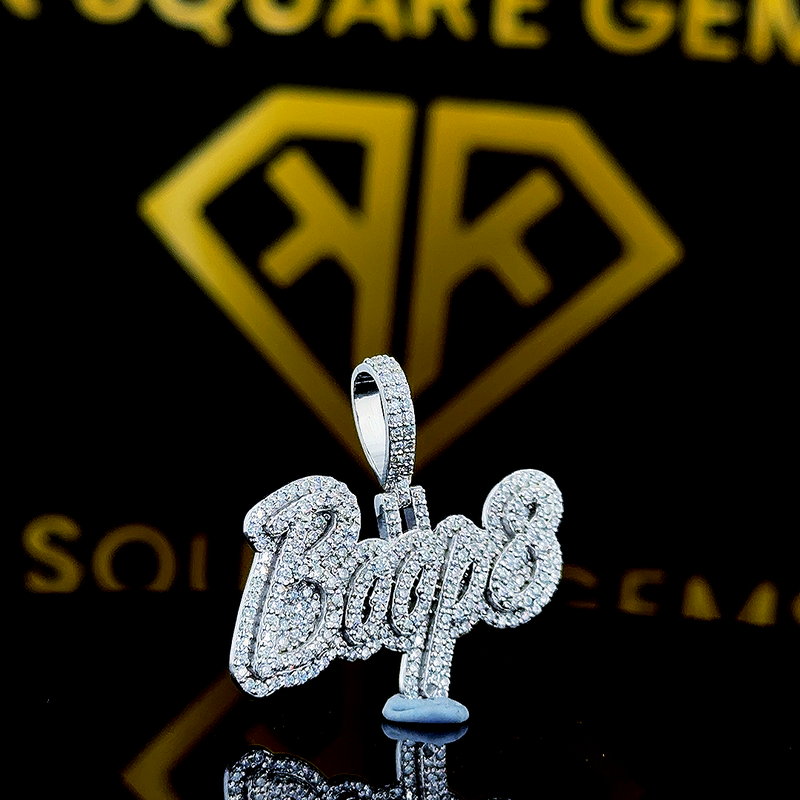 Boop8 Moissanite Pendent