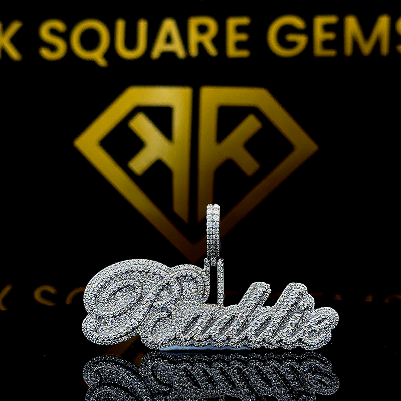 Baddie Moissanite Pendent