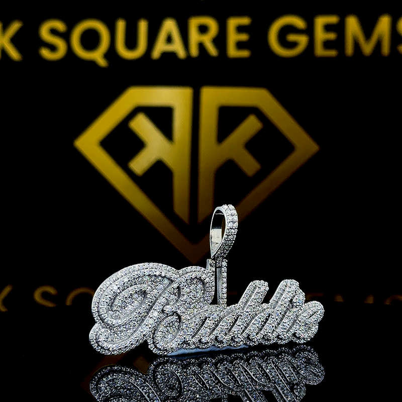 Baddie Moissanite Pendent