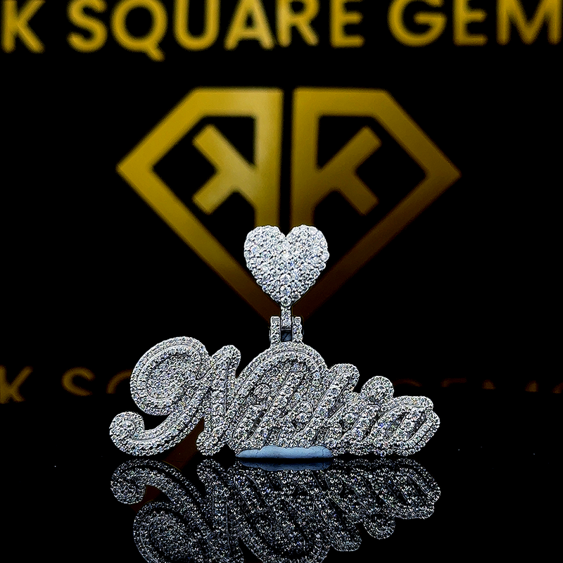 Nikha Moissanite Pendent