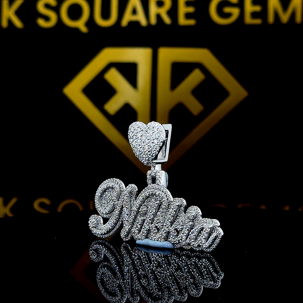 Nikha Moissanite Pendent