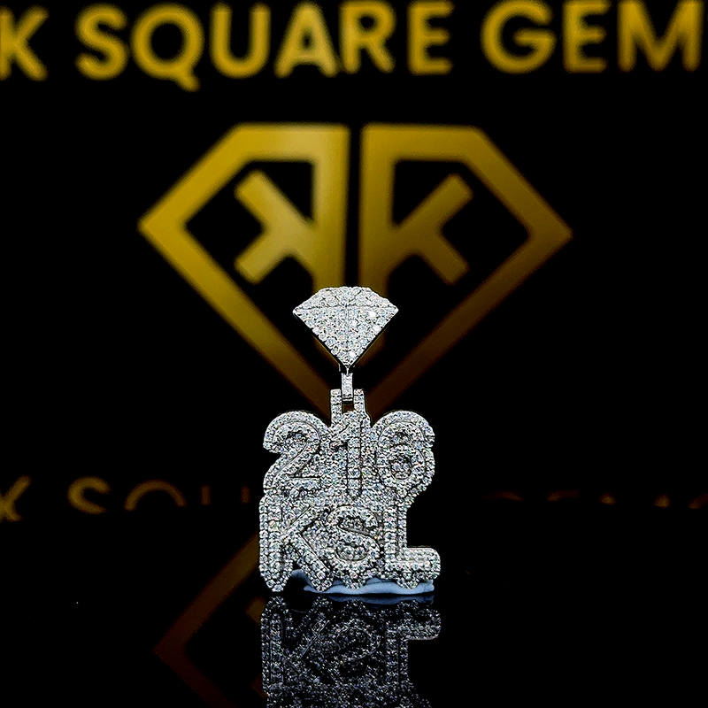 KSL216 Moissanite Pendent