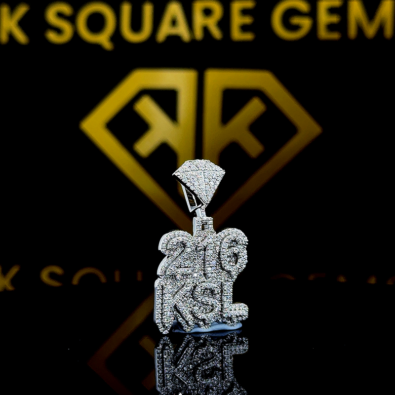 KSL216 Moissanite Pendent