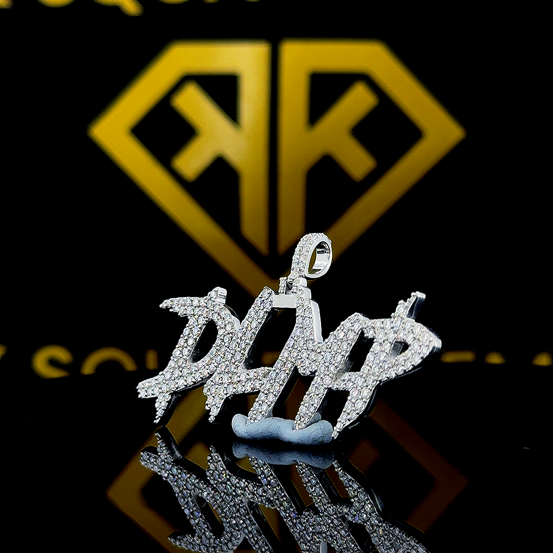 BlitzIce Moissanite Pendent