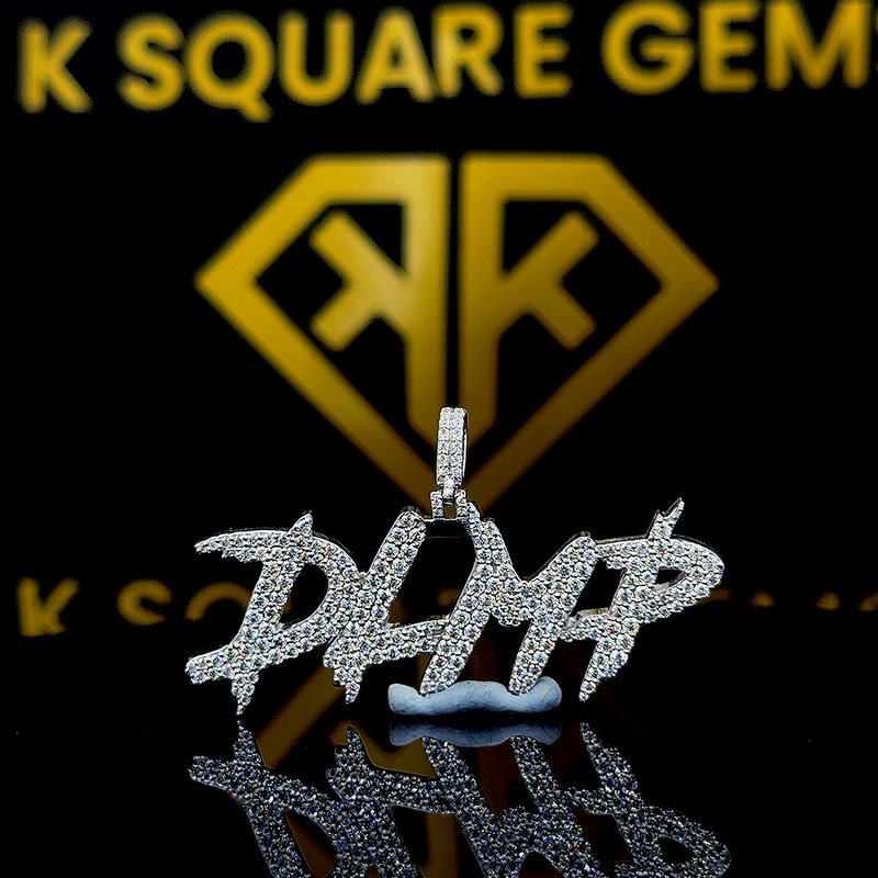 BlitzIce Moissanite Pendent