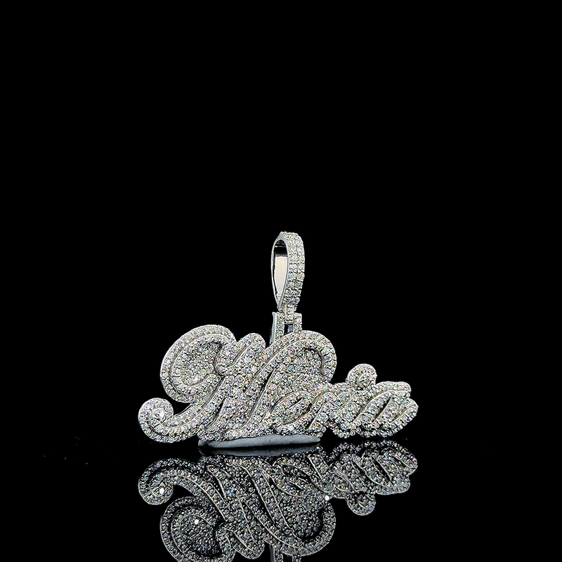 MerlinIce Moissanite Pendent