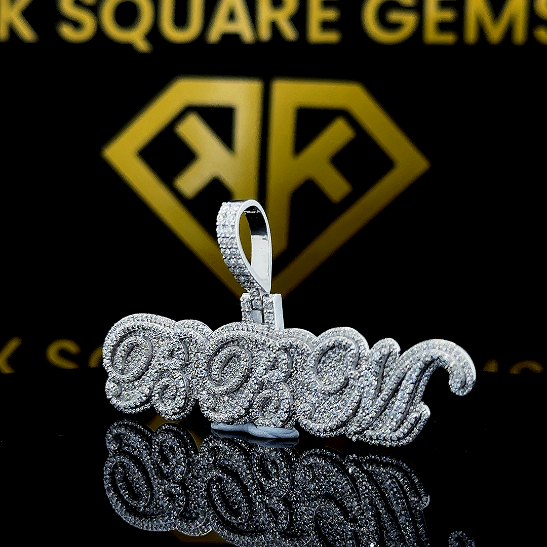 BBM Moissanite Pendent