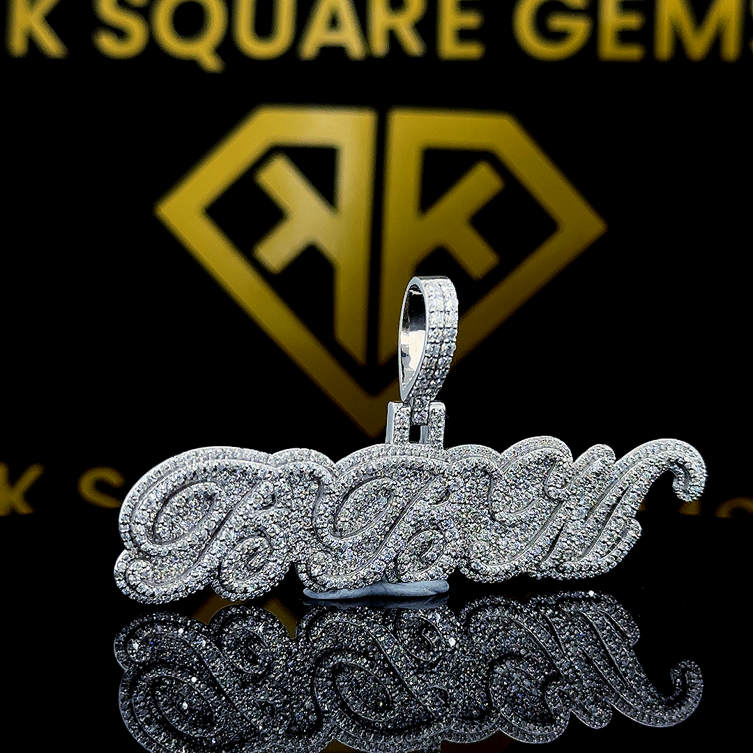 BBM Moissanite Pendent