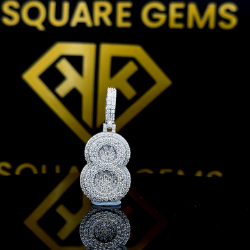 Infinity Moissanite Pendent