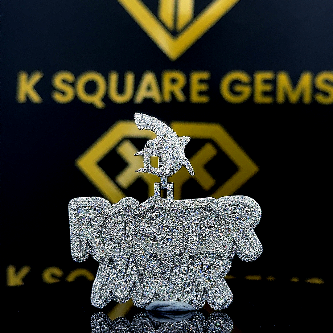 Infinity Moissanite Pendent