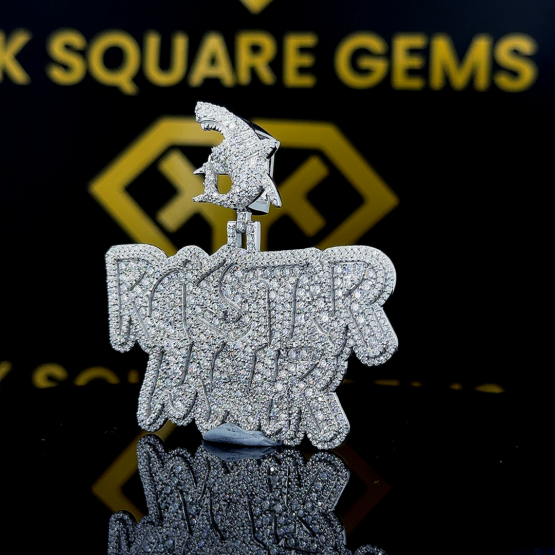 Infinity Moissanite Pendent