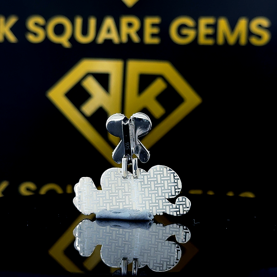 CrossMath Moissanite Pendent