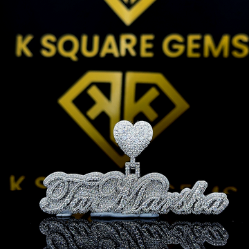 HeartMartha Moissanite Pendent