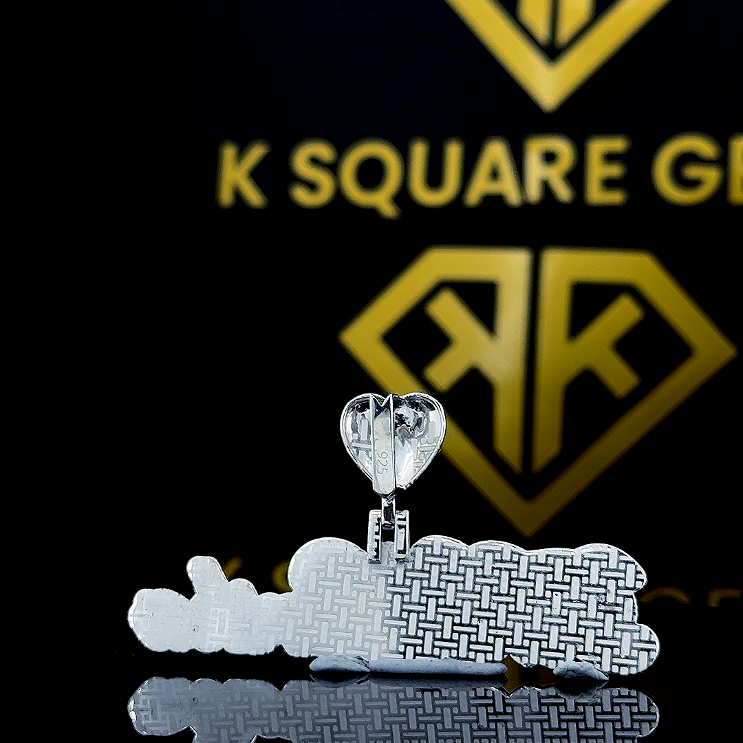 HeartMartha Moissanite Pendent