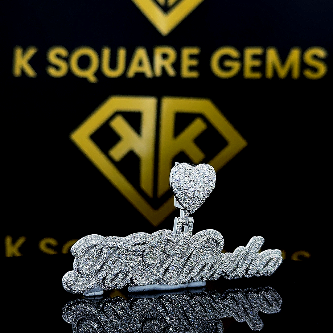 HeartMartha Moissanite Pendent