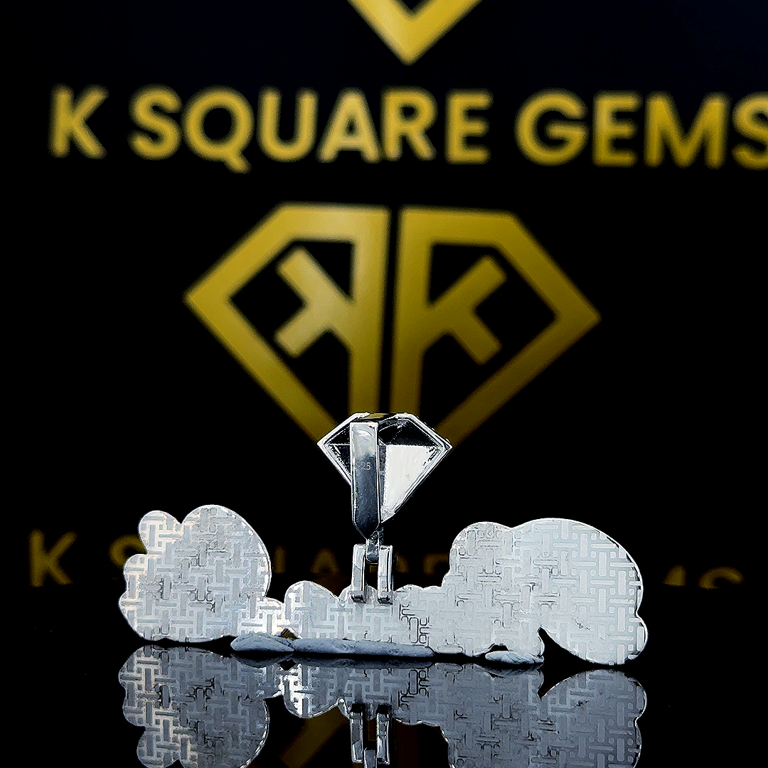 DiamondPrincess Moissanite Pendent