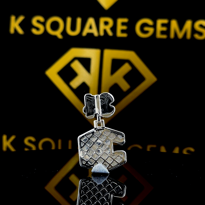 Jet34 Moissanite Pendant