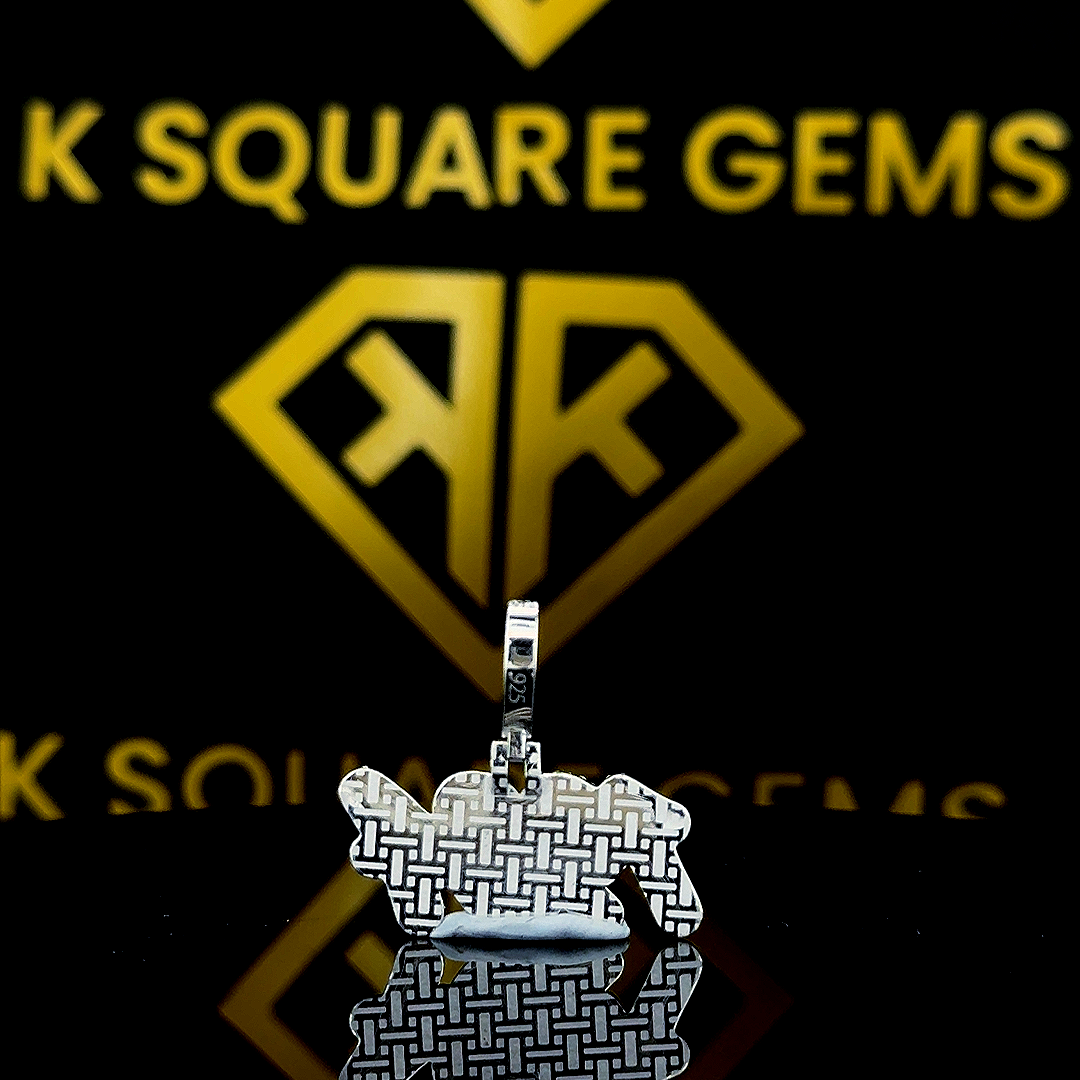1984 Moissanite Pendent