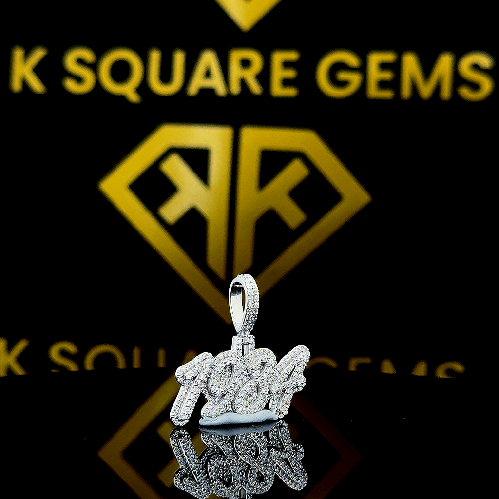 1984 Moissanite Pendent