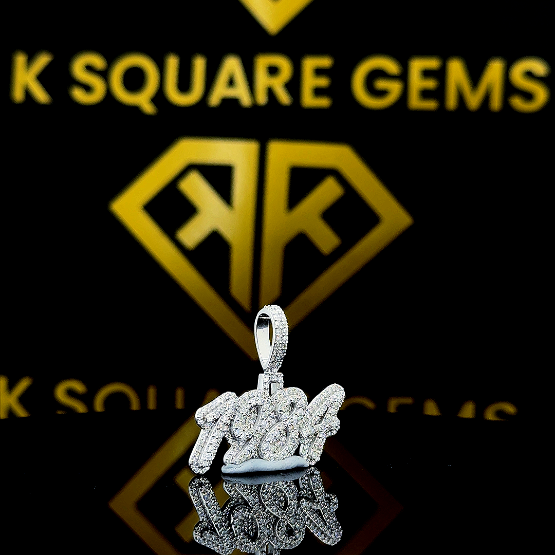 1984 Moissanite Pendent