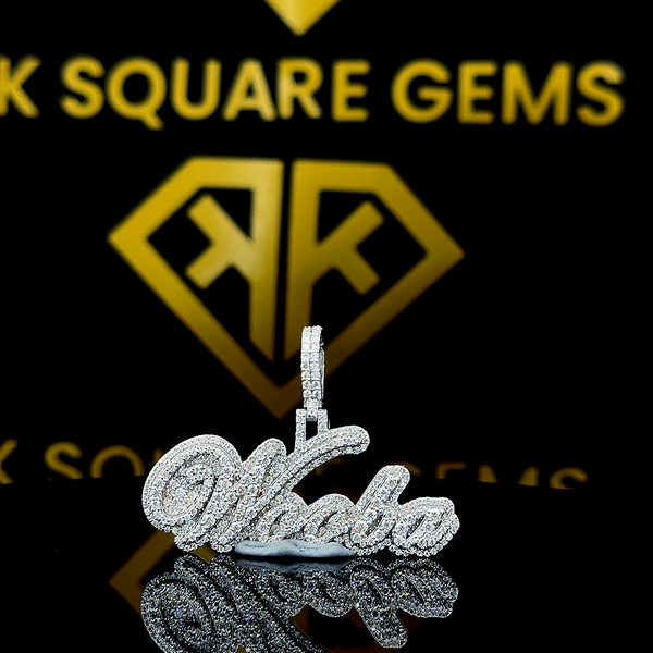 Mocha Moissanite Pendent