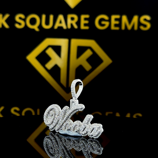 Mocha Moissanite Pendent
