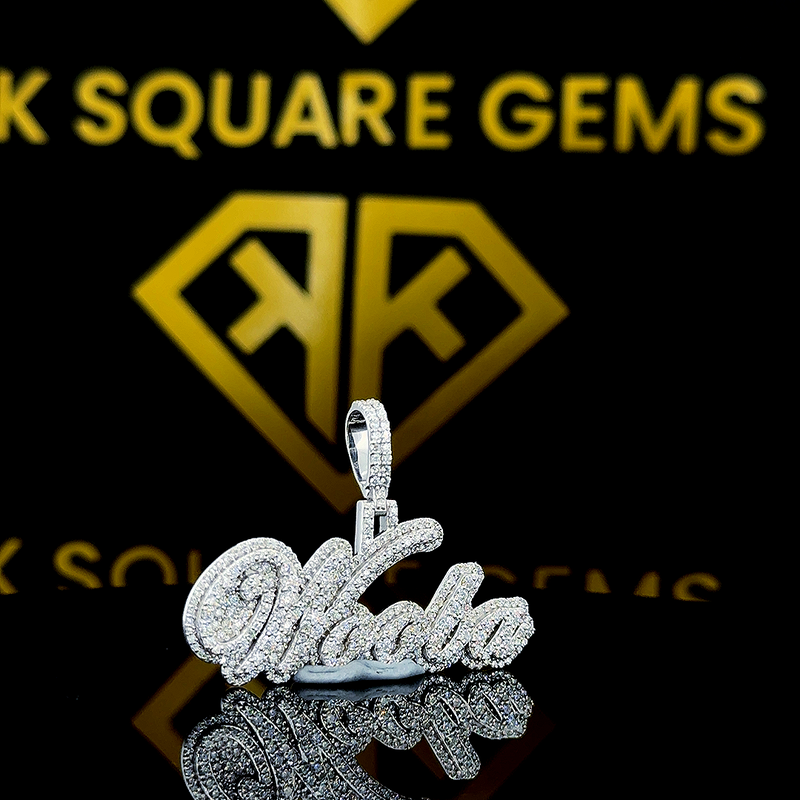 Mocha Moissanite Pendent